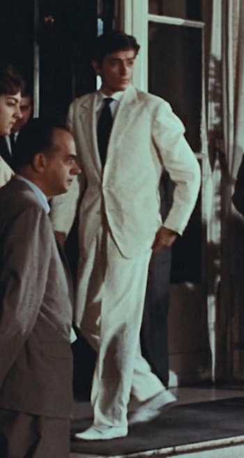 Alain Delon as Tom Ripley in Purple Noon (1960)
